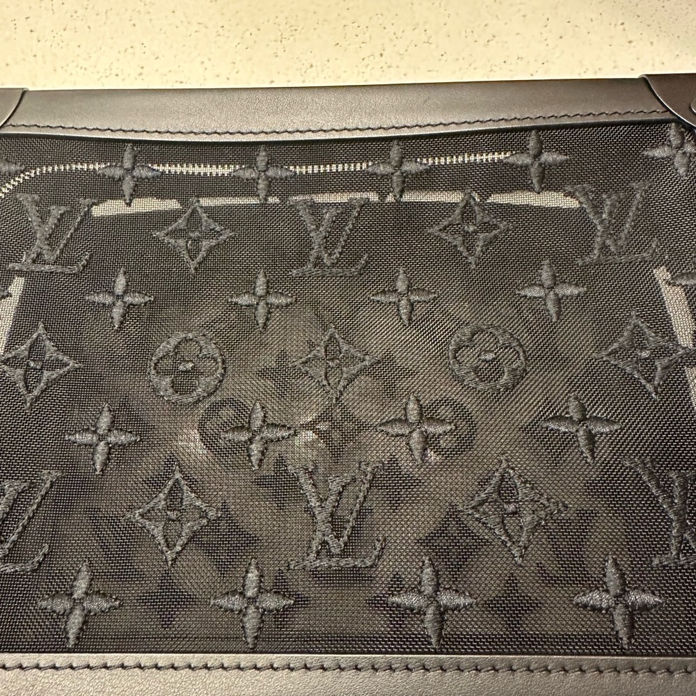 LOUIS VUITTON 2019 Monogram Mesh Soft Trunk - Picture 3 of 12